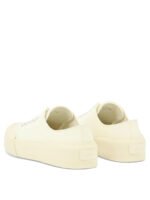 "Jil Sander" sneakers femme blanches en toile – Image 4