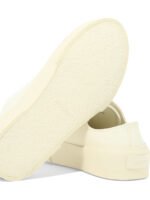 "Jil Sander" sneakers femme blanches en toile – Image 5