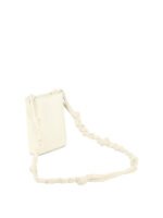 "Jil Sander" Pochette homme blanche en cuir - Image 2