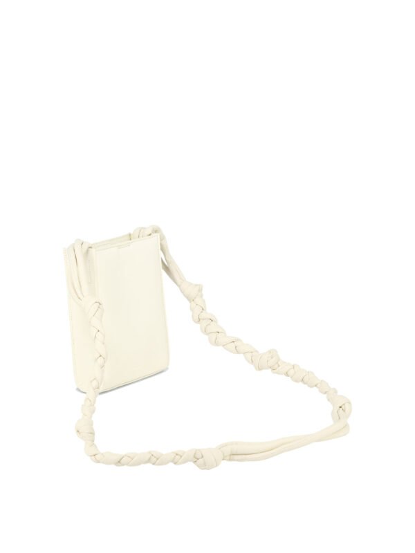 "Jil Sander" Pochette homme blanche en cuir - Image 2