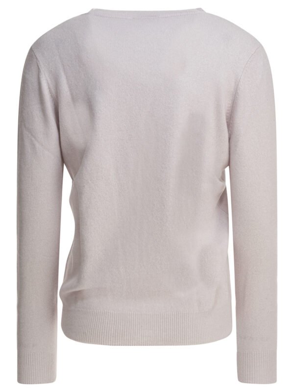 "Agnona" pull femme beige en laine coupe regular - Image 2