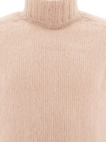"Tom Ford" pull col roulé homme beige en laine et mohair coupe regular - Image 3