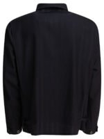"Kaptain Sunshine" veste homme noire en laine et soie coupe regular – Image 2