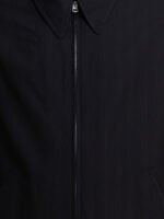 "Kaptain Sunshine" veste homme noire en laine et soie coupe regular – Image 3