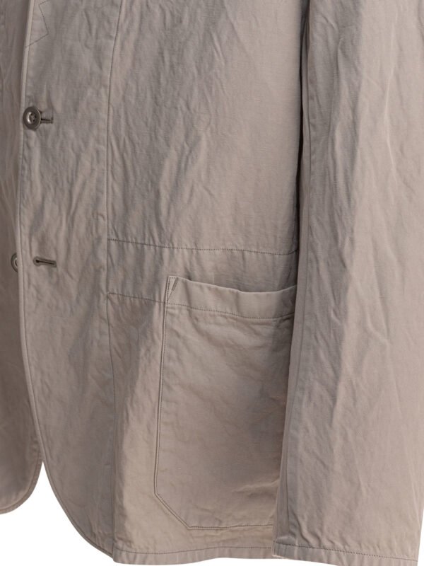 "Kaptain Sunshine" blazer marron coton homme coupe regular – Image 4