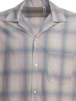 "Kaptain Sunshine" chemise homme beige et bleu laine – Image 3