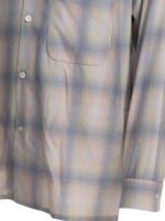 "Kaptain Sunshine" chemise homme beige et bleu laine – Image 4
