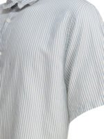 "Kaptain Sunshine" chemise bleu clair sans manches en coton pour homme - Image 4