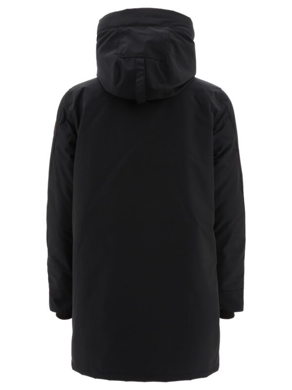 "Canada Goose" manteau homme noir rembourré en polyester et coton - Image 2