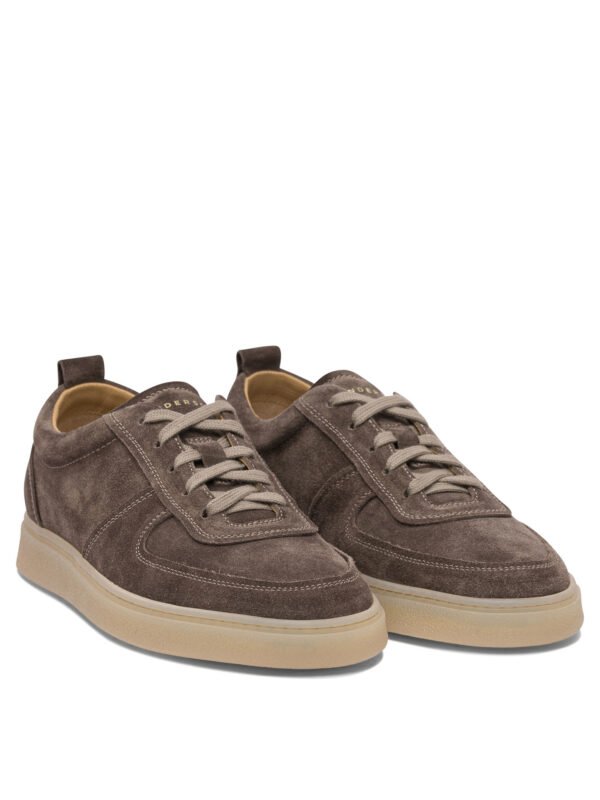 "Henderson Baracco" sneakers homme marron en suède et semelle en caoutchouc – Image 2