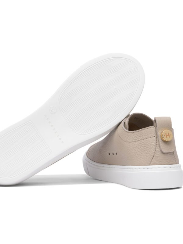 "Henderson Baracco" sneakers beige en cuir et caoutchouc pour femme – Image 5