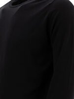 "John Smedley" pull homme noir Lundy en laine mérinos – Image 4