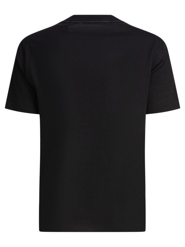 "Brunello Cucinelli"  T-shirt noir en coton pour femme – Image 2