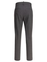 "Brunello Cucinelli" pantalon femme gris en laine stretch – Image 2