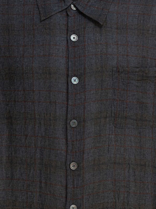 "Our Legacy" chemise homme noire coton polyester coupe oversize – Image 3