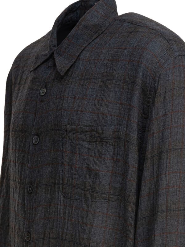 "Our Legacy" chemise homme noire coton polyester coupe oversize – Image 4