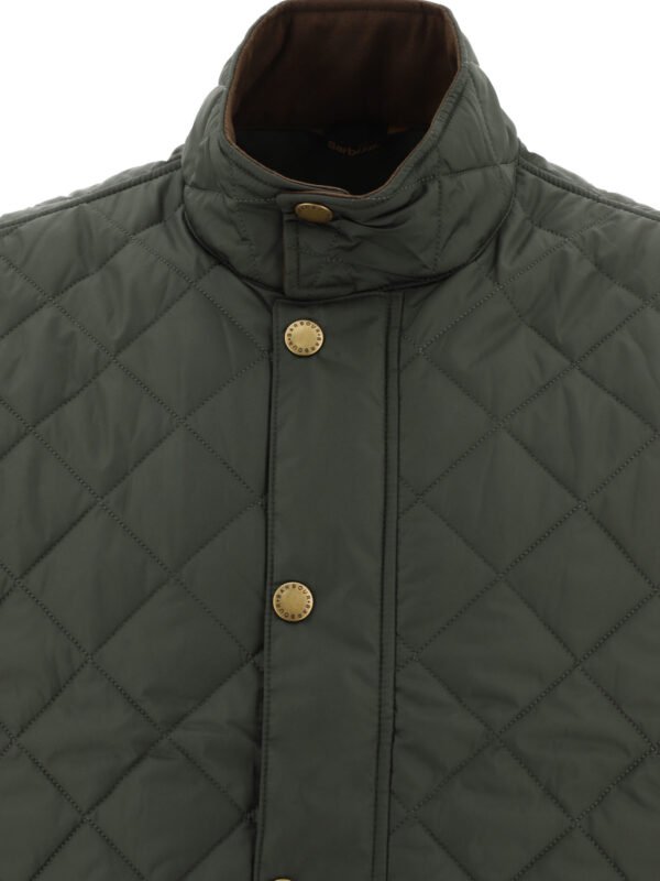 "Barbour" veste sans manches homme verte Lowerdale en polyester – Image 3
