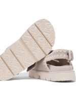 "Mou" sandales femme grises en cuir - Image 5