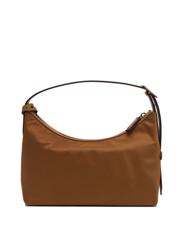 "MCM" sac bandoulière femme marron en nylon et cuir - Image 3