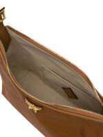 "MCM" sac bandoulière femme marron en nylon et cuir - Image 5