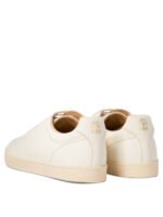 "Brunello Cucinelli" sneakers blanches en cuir pour homme – Image 4