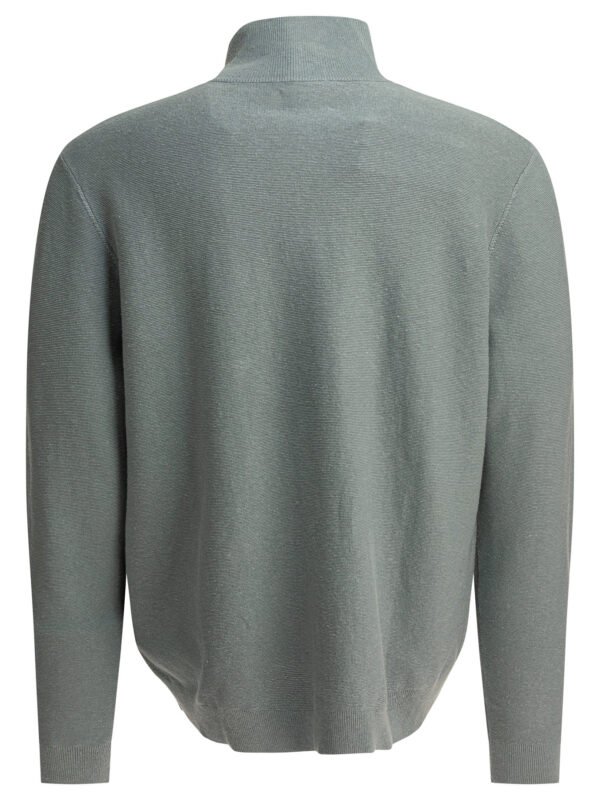 "Norse Projects" Pull homme bleu en lin coupe regular – Image 2