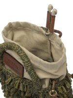 "Ibeliv" sac à main femme vert en raphia fait main – Image 5