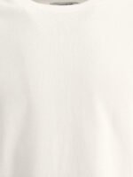 "Nonnative" t-shirt homme blanc en coton et lin coupe regular – Image 3