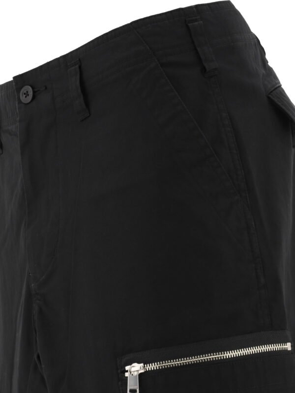 "Nonnative" short Trooper 6P noir en coton coupe regular pour homme – Image 4