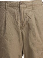 "Nonnative" pantalon homme beige en coton coupe regular – Image 3