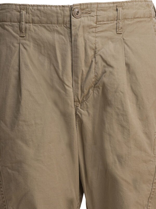 "Nonnative" pantalon homme beige en coton coupe regular – Image 3