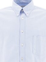 "Nonnative" Chemise homme bleue en coton, coupe regular – Image 3