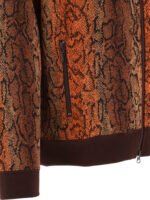 "Needles" Veste zippée homme marron en polyester coupe regular – Image 4