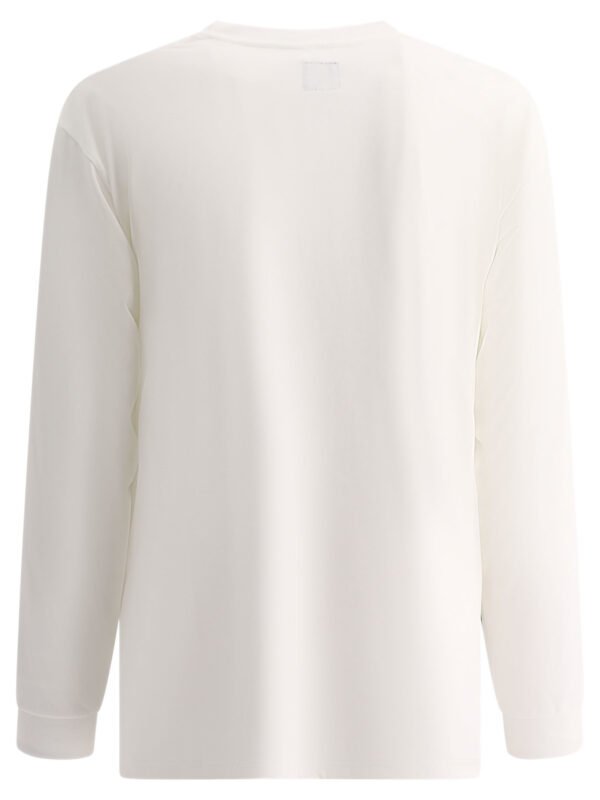 "Needles" t-shirt manches longues blanc coton homme coupe relaxed – Image 2