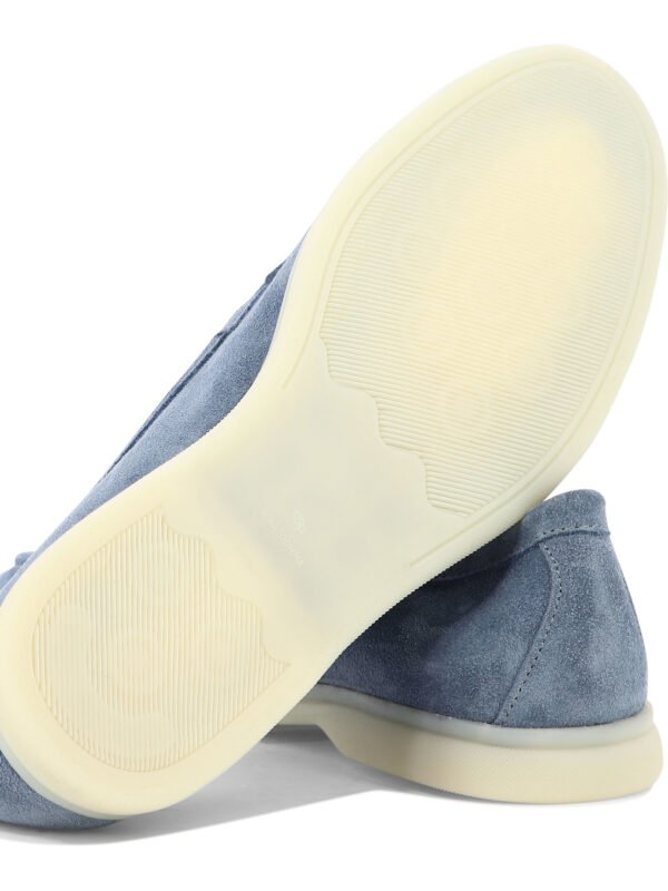 "BEKK" Mocassins homme bleu en suède et semelle gomme – Image 5