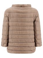 "Herno" doudoune marron en coton déperlant pour femme – Image 2