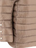 "Herno" doudoune marron en coton déperlant pour femme – Image 4