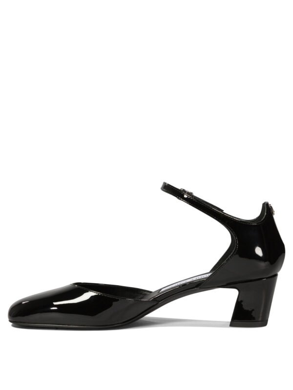 "Jimmy Choo" escarpins Pixie Mary Jane noirs en cuir pour femme – Image 3