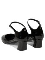 "Jimmy Choo" escarpins Pixie Mary Jane noirs en cuir pour femme – Image 4