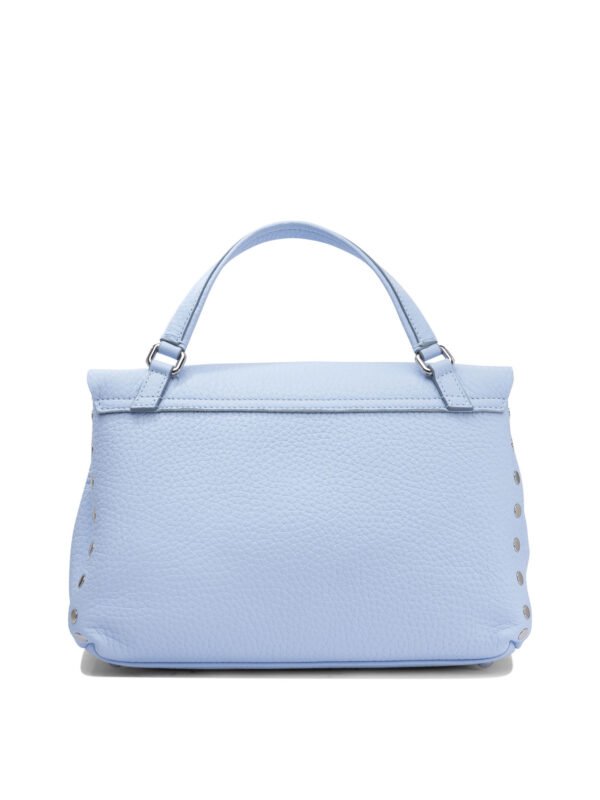 "Zanellato" sac à main femme bleu en cuir – Image 3