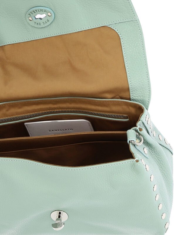 "Zanellato" sac à main femme vert Postina Daily Giorno S en cuir - Image 5