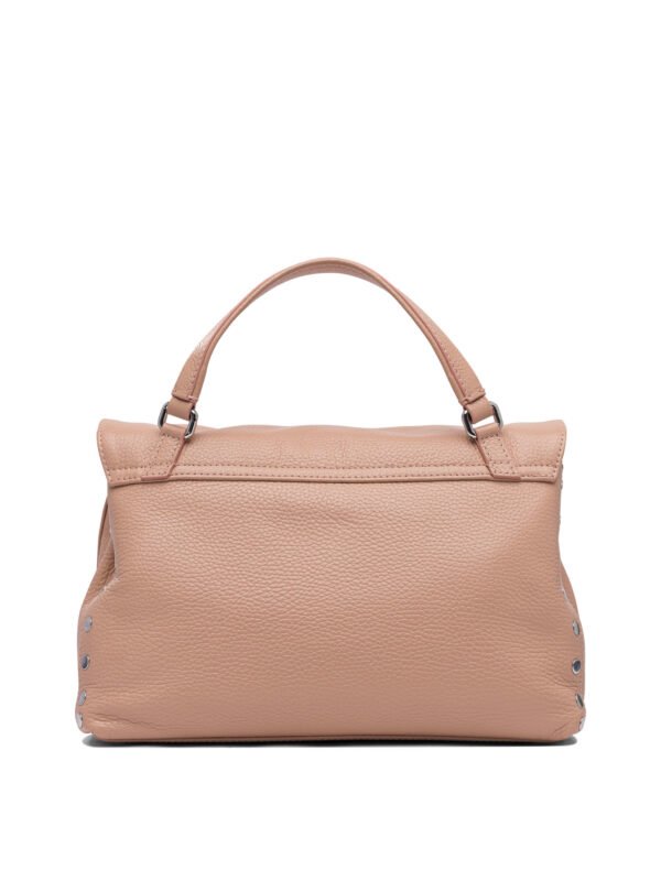 "Zanellato" sac à main femme rose en cuir – Image 3