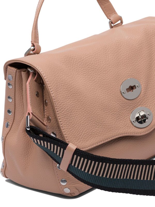 "Zanellato" sac à main femme rose en cuir – Image 4