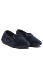 "Sentier di Segantin Roberta" mocassins femme bleus en velours – Image 2