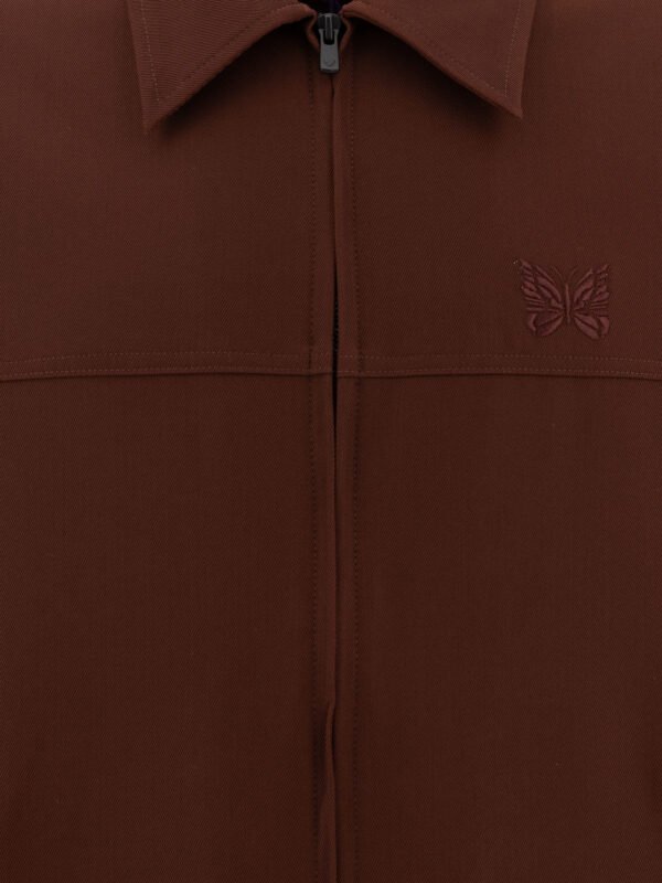 "Needles" veste Sport homme marron coupe relaxed – Image 3
