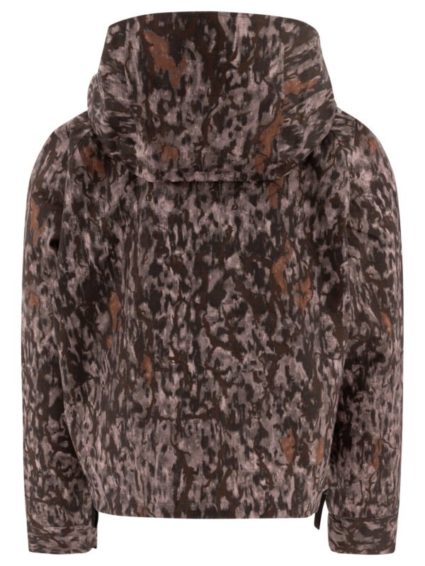 "South2 West8" veste homme marron en coton coupe décontractée - Image 2