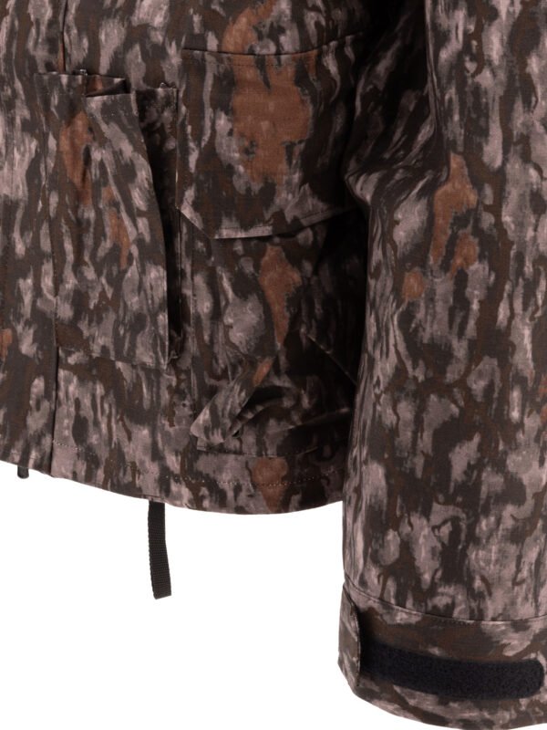 "South2 West8" veste homme marron en coton coupe décontractée - Image 4