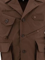 "South2 West8" veste Tenkara en nylon marron pour homme - Image 3
