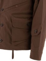 "South2 West8" veste Tenkara en nylon marron pour homme - Image 4