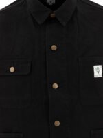 "South2 West8" veste Coverall en coton noir pour homme - Image 3